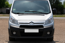 Citroen Jumpy 2007–2017 Frontschutzbügel ST008 Schwarz (Edelstahl) Foto 1