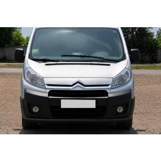 Frontschutzbügel ST008 Schwarz (Edelstahl) Citroen Jumpy 2007–2017 Foto 1