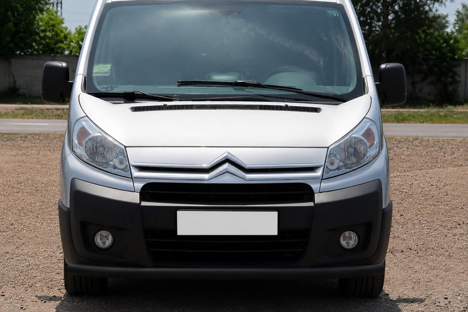 Citroen Jumpy 2007–2017 Frontschutzbügel ST008 Schwarz (Edelstahl) Image