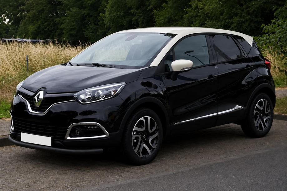 Renault Captur 2013-2019 Frontschutzbügel ST008 Schwarz (Edelstahl) Image
