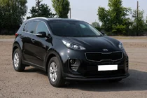 Kia Sportage 2015-2021 Frontschutzbügel ST008 Schwarz (Edelstahl) Foto 2