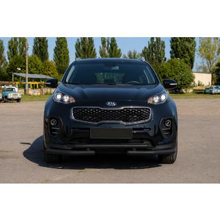 Frontschutzbügel ST009 Black (Edelstahl) Kia Sportage 2015-2021 Foto 3