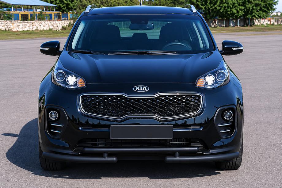 Kia Sportage 2015-2021 Frontschutzbügel ST009 Black (Edelstahl) Image