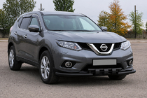 Nissan X-trail T32/Rogue 2014-2021 Frontschutz ST009-15 Black (Edelstahl) Foto 3
