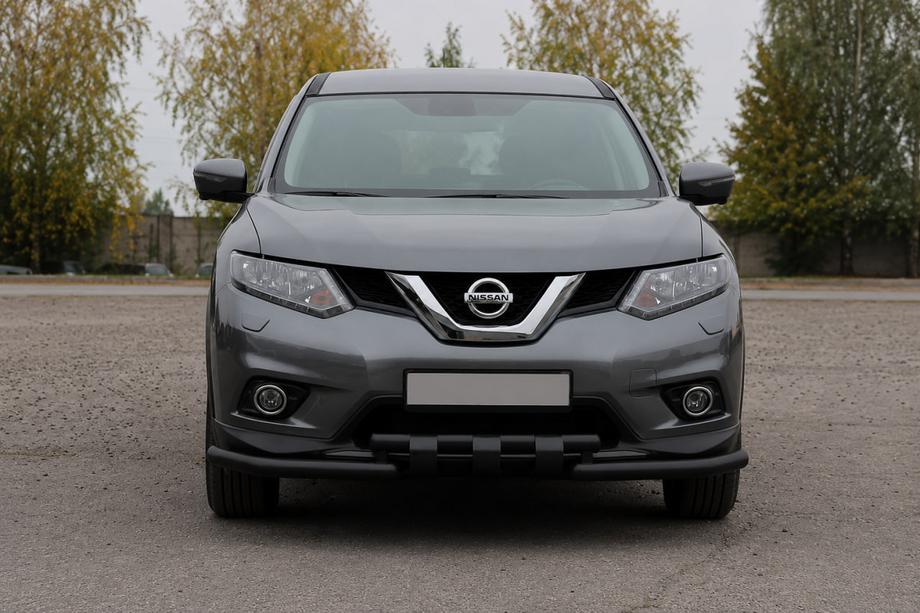 Nissan X-trail T32/Rogue 2014-2021 Frontschutz ST009-15 Black (Edelstahl) Image