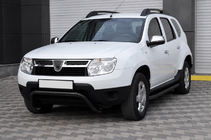 Dacia Duster 2008-2018 Frontschutz ST011 Black (Edelstahl) Foto 2