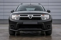 Dacia Duster 2008-2018 Frontschutzbügel ST012 Black (Edelstahl) Foto 1
