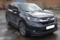 Honda CRV 2017-2022 Frontschutzbügel ST014 Black (2016-2019, Edelstahl) Foto 2