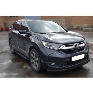 Frontschutzbügel ST014 Black (2016-2019, Edelstahl) Honda CRV 2017-2022 Foto 2