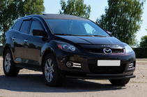 Mazda CX-7 2006-2012 Frontschutzbügel ST014 Schwarz (Edelstahl) Foto 3