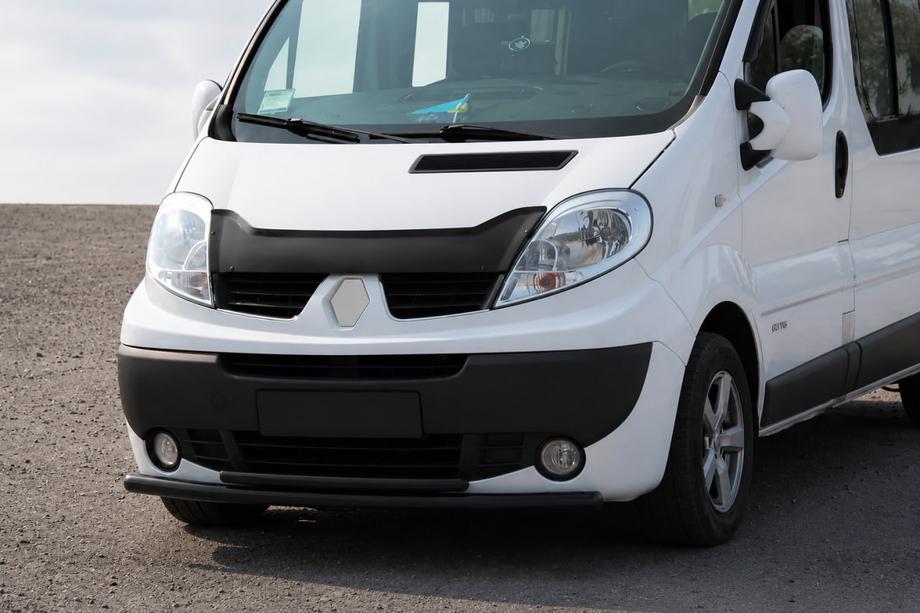 Opel Vivaro 2001–2015 Frontschutzbügel ST014 Schwarz (Edelstahl) Foto 3