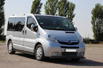 Nissan Primastar 2002-2014 Frontschutzbügel ST014 Schwarz (Edelstahl) Foto 2