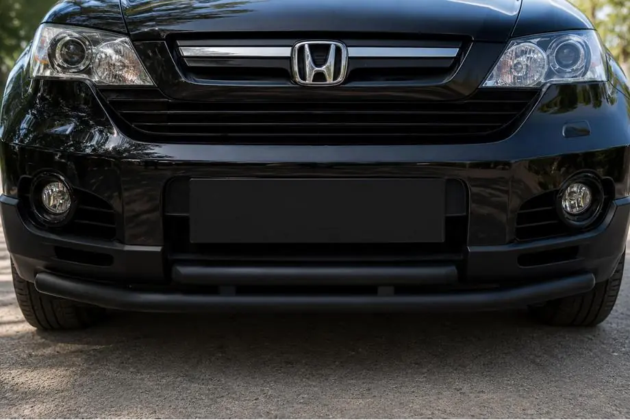 Honda CRV 2007-2011 Frontschutzbügel ST014 Schwarz (Edelstahl) Image