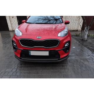 Frontschutzbügel ST014 Black (Edelstahl) Kia Sportage 2015-2021 Foto 2