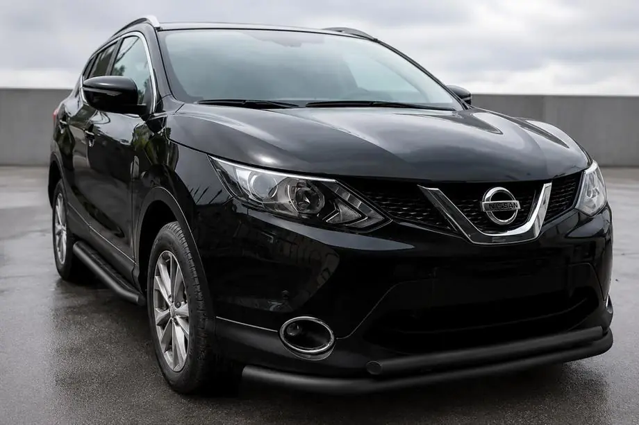 Nissan Qashqai 2014-2021 Frontschutzbügel ST014 Black (Edelstahl) Image