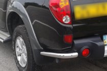 Mitsubishi L200 2006-2015 Hintere Eckschutzrohre AK003 (2 Stk., Edelstahl) Foto 1