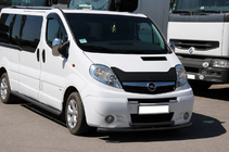 Opel Vivaro 2001–2015 Frontschutzbügel ST014/2 Black (Edelstahl) Foto 2
