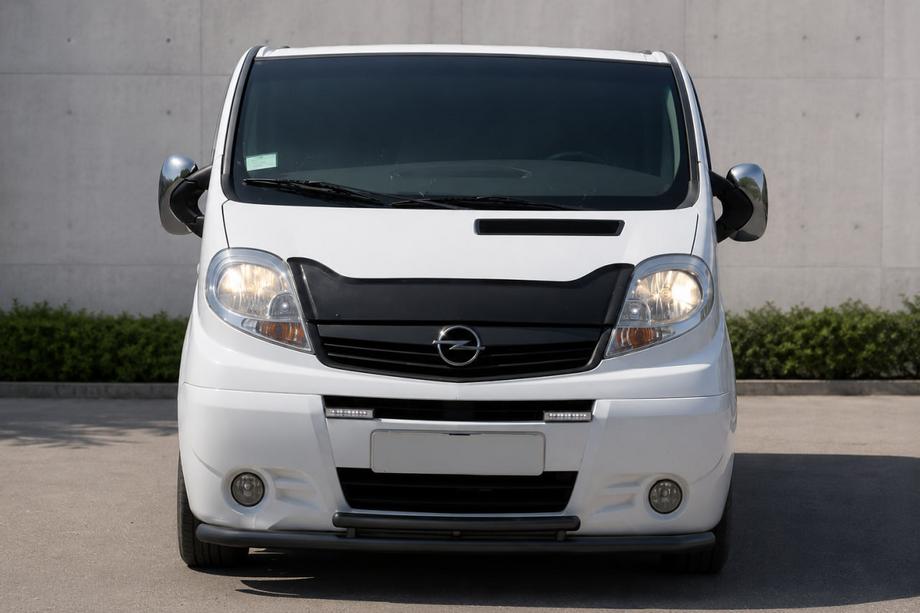 Opel Vivaro 2001–2015 Frontschutzbügel ST014/2 Black (Edelstahl) Image