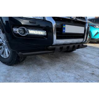 Frontschutzbügel ST015 Black (Edelstahl) Mitsubishi Pajero Wagon IV 2006-2021 Foto 4