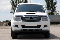 Toyota Hilux 2006-2015 Frontschutzbügel ST015 Black (Edelstahl) Foto 1
