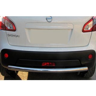 Heckbügel gerade (Edelstahl) Nissan Qashqai 2007-2010 Foto 1