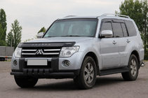 Mitsubishi Pajero Wagon III 1999-2006 Frontschutzbügel ST015 Black (Edelstahl) Foto 1