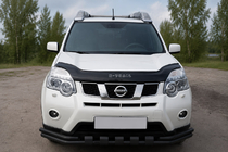 Nissan X-trail T31 2007-2014 Frontschutzbügel ST015 Black (Edelstahl) Foto 1