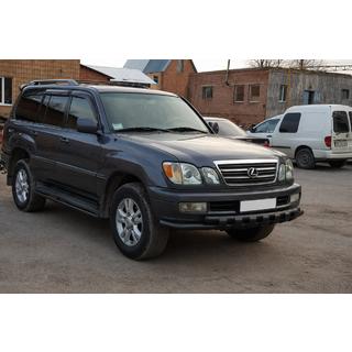 Frontschutzbügel ST015 Black (Edelstahl) Lexus LX470 1998-2007 Foto 2