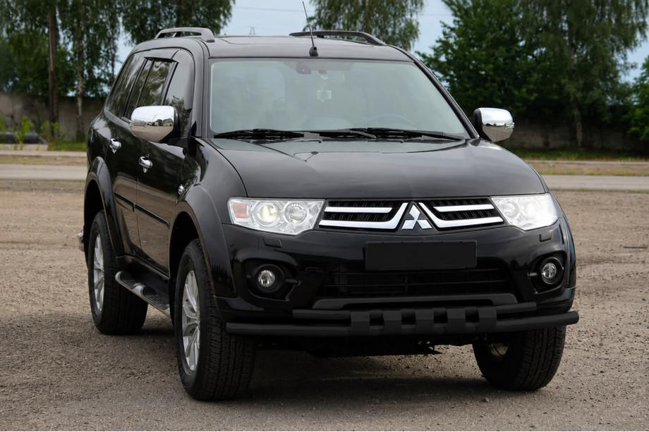 Mitsubishi L200 2006-2015 Frontschutzbügel ST015 Black (Edelstahl) Image