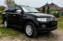 Mitsubishi Pajero Sport 2008-2015 Frontschutzbügel ST015 Black (Edelstahl) Foto 2