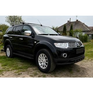 Frontschutzbügel ST015 Black (Edelstahl) Mitsubishi Pajero Sport 2008-2015 Foto 2