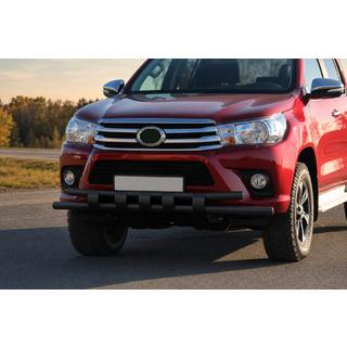 Frontschutzbügel ST015 Black (Edelstahl) Toyota Hilux 2015- Foto 2