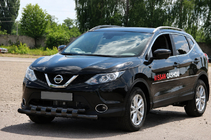 Nissan Qashqai 2014-2021 Frontschutzbügel ST015 Black (Edelstahl) Foto 2