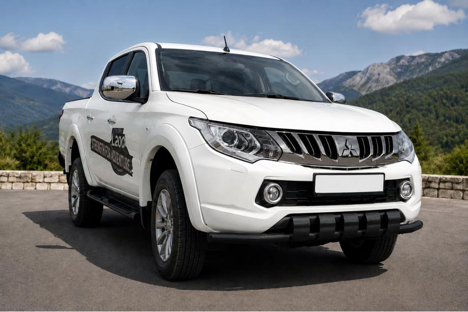 Mitsubishi L200 2015-2024 Frontschutzbügel ST015 Black (Edelstahl) Image