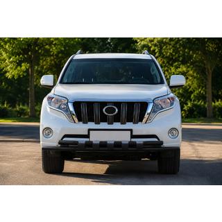 Frontschutzbügel ST015 Black (Edelstahl) Toyota Land Cruiser Prado 150 2009-2023 Foto 1