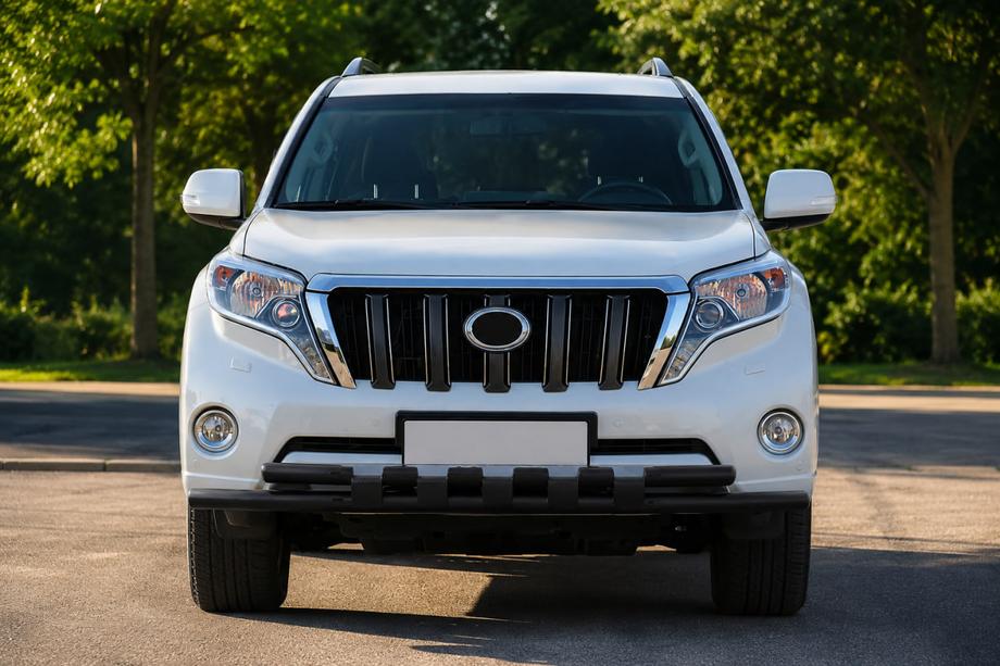 Toyota Land Cruiser Prado 150 2009-2023 Frontschutzbügel ST015 Black (Edelstahl) Image