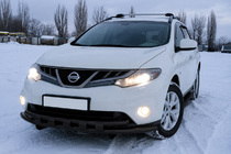 Nissan Murano 2008-2014 Frontschutzbügel ST015 Black (Edelstahl) Foto 3