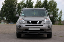 Nissan X-trail T31 2007-2014 Frontschutzbügel ST015/2 Black (Edelstahl) Foto 3