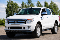 Ford Ranger 2011–2022 Frontschutzbügel ST016 Black (Edelstahl) Foto 2