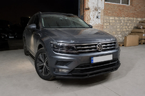 Volkswagen Tiguan 2016-2023 Frontschutzbügel ST016 Black (Edelstahl) Foto 1