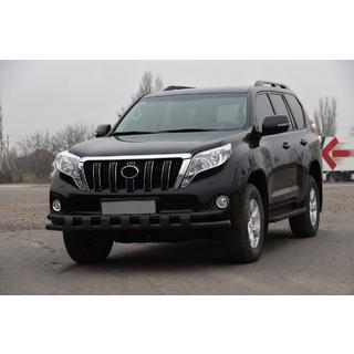 Frontschutzbügel ST016-2 Black (Edelstahl) Toyota Land Cruiser Prado 150 2009-2023 Foto 2