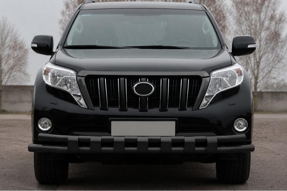 Toyota Land Cruiser Prado 150 2009-2023 Frontschutzbügel ST016-2 Black (Edelstahl) Image