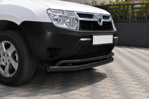 Dacia Duster 2008-2018 Frontschutzbügel ST017 Black (Edelstahl) Foto 2