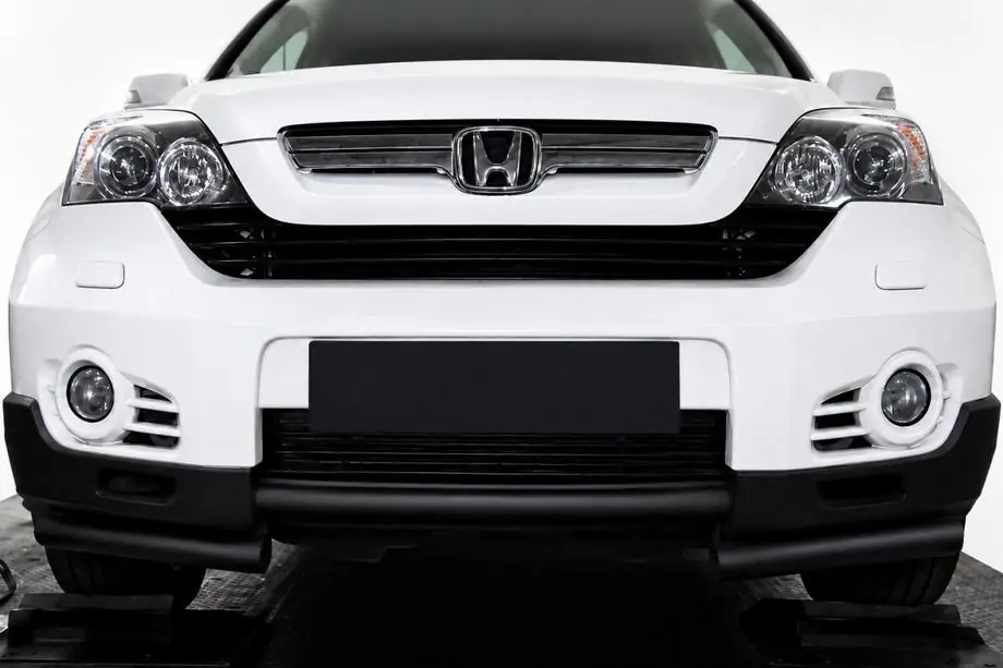 Honda CRV 2007-2011 Frontschutzbügel ST017 Black (Edelstahl) Image