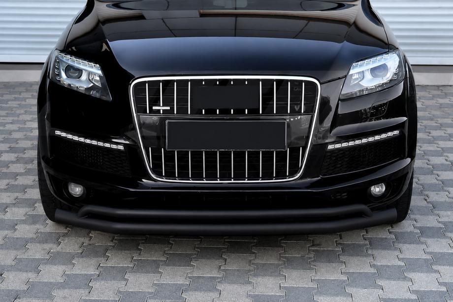 Audi Q7 2005-2015 Frontschutzbügel ST017 Black (Edelstahl) Image