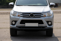 Toyota Hilux 2015- Frontschutzbügel ST018 Black (Edelstahl) Foto 2