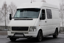 Volkswagen LT 1995-2006 Frontschutzbügel ST020 Black (Edelstahl) Foto 2