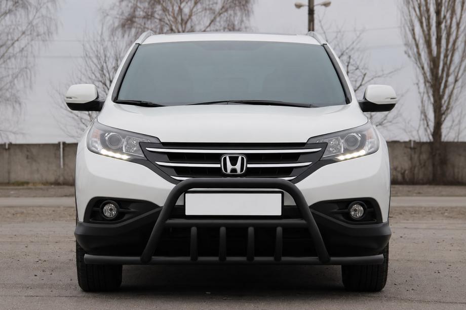 Honda CRV 2012-2016 Frontschutzbügel WT003-ST-V1 Black (Edelstahl) Image