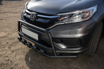 Honda CRV 2012-2016 Frontschutz WT003-ST-V2 Black (Edelstahl) Foto 2