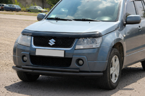 Suzuki Grand Vitara 2005-2017 Front-Doppelbügel 60/42mm Black (Edelstahl) Foto 2